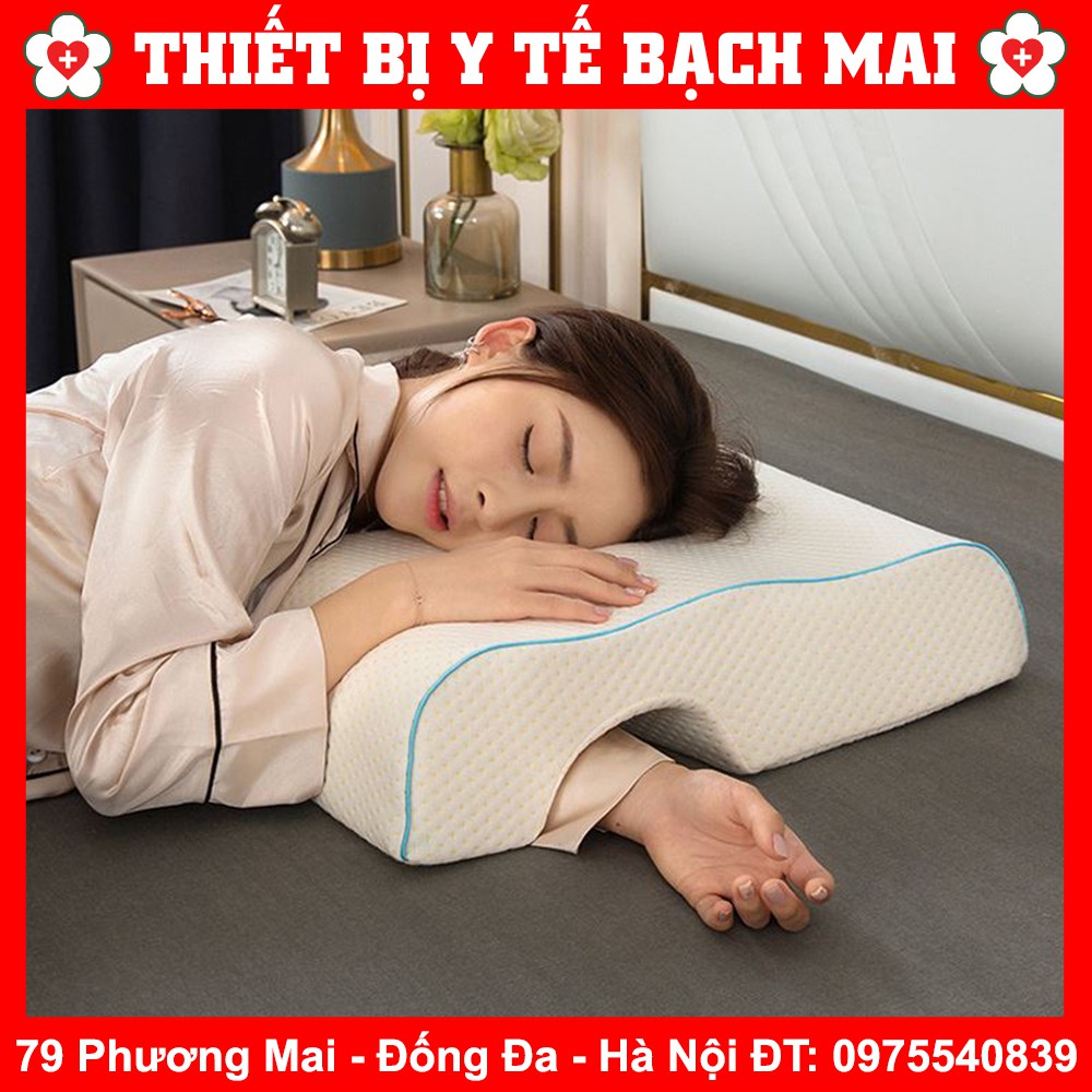 Gối Ngủ Đôi Luồn Tay Chống Tê Tay, Mỏi Tay