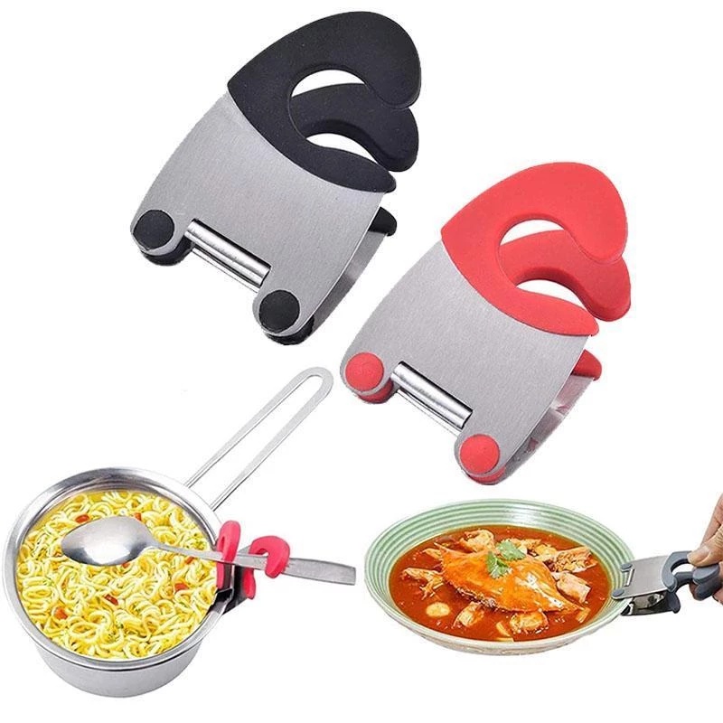 Giá Đỡ Muỗng/ Tô/ Tô Cách Nhiệt Bằng Thép Không Gỉ Di Động Tiện Dụng Cho Nhà Bếp
