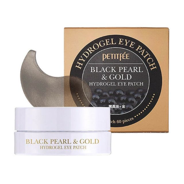 Mặt nạ mắt Petitfee Black Pearl & Gold Hydrogel Eye Patch