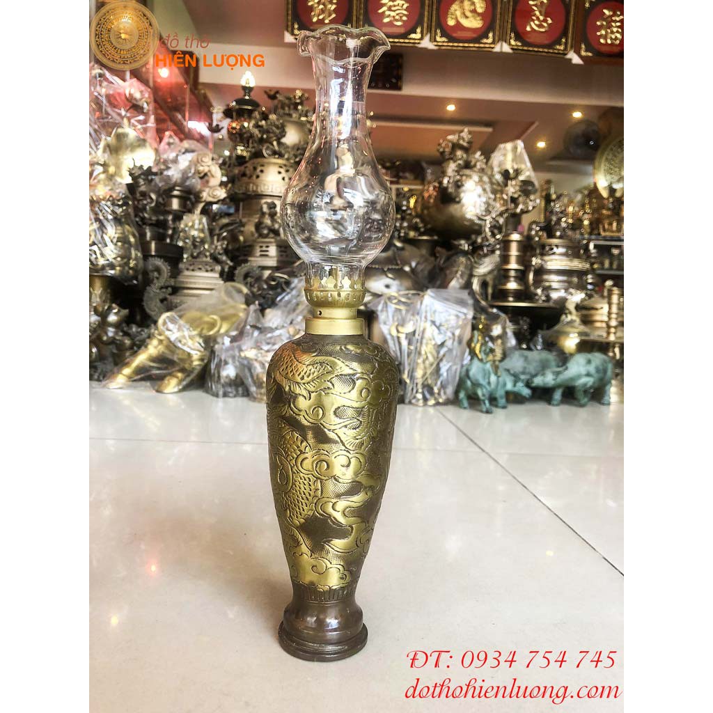 Đèn Dầu Bằng Đồng Thờ Cúng - Đèn Thờ Cúng
