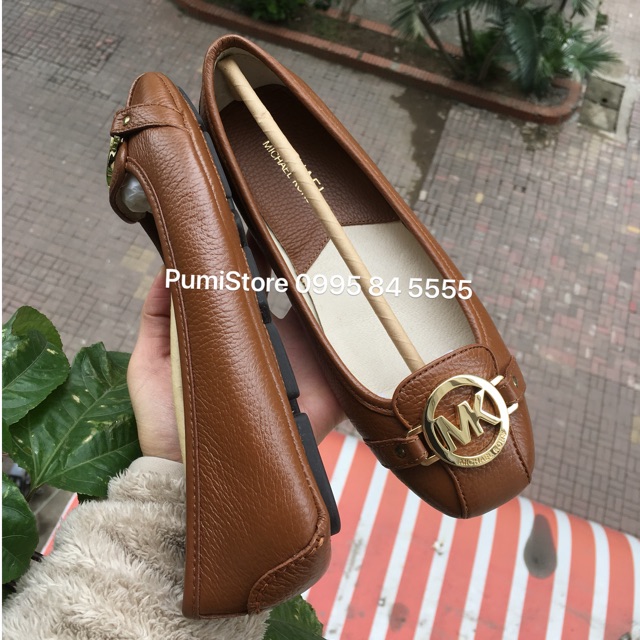 Giày Michael Kors Luggage Leather (Màu Nâu)