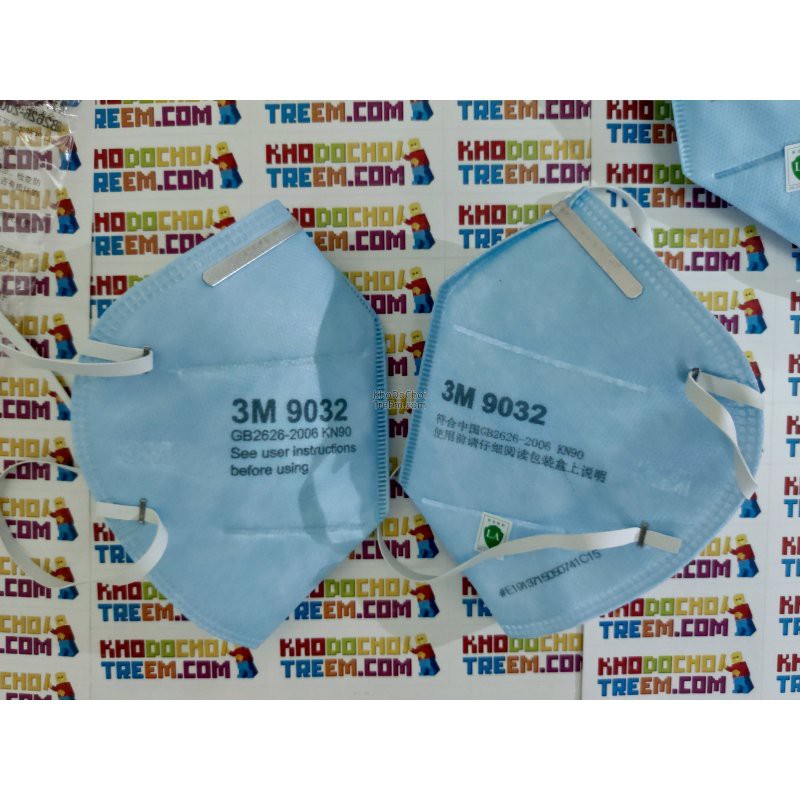 Túi khẩu trang 3M 9032 10 cái KN90 lọc hơn 90% bụi siêu mịn PM2.5 đeo đầu chính hãng mới hơn mẫu 3M 9002 nhiều đồ giả | BigBuy360 - bigbuy360.vn