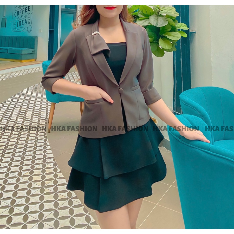 ÁO VEST NỮ CÔNG SỞ, CỔ ÁO CÁCH ĐIỆU, HÀNG THIẾT KẾ CAO CẤP ĐỦ SIZE, CÓ BIGSIZE