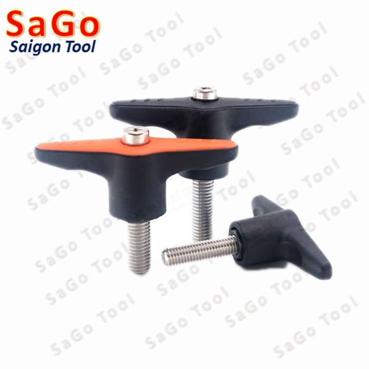 Tay siết nhanh, Tay vặn nhanh chữ T Inox 304 size M6 M8 M10