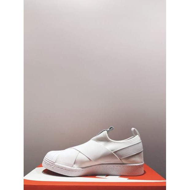 11-11 SALE KHỦNG [Chính Hãng] Giày Adidas Superstar Slip On White chính hãng 100% . 2020 new HOT . new RẺ VÔ ĐỊCH *
