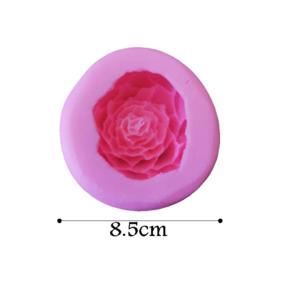 Khuôn Silicone Sen Đá Xương Rồng Ngọc 8Cm