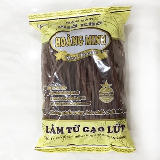 Phở Gạo Lứt Đỏ Hoàng Minh 500g - Giảm cân, Healthy,Eatclean,Tốt cho Sức Khoẻ, siêu ngon