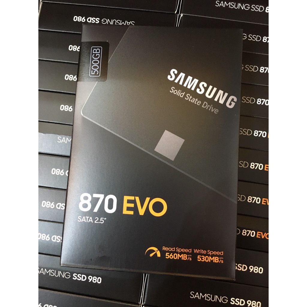 Ổ cứng SSD Samsung 870 EVO 1T/500GB/250G SATA III 6Gb/s 2.5 inch  BH 5 NĂM