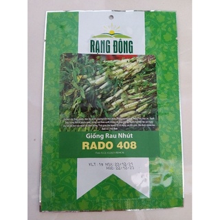 Hạt giống rau nhút rado 408 gói 1g