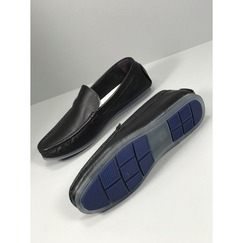 Giày lười da nam mũi vuông đế dẻo ECCO 2021