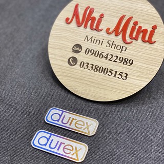 Logo chữ Durex titan