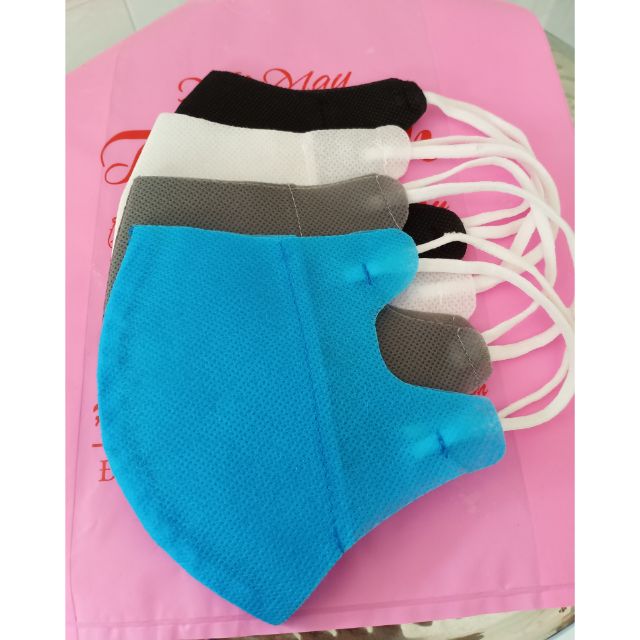 Khẩu trang 3D vải không dệt