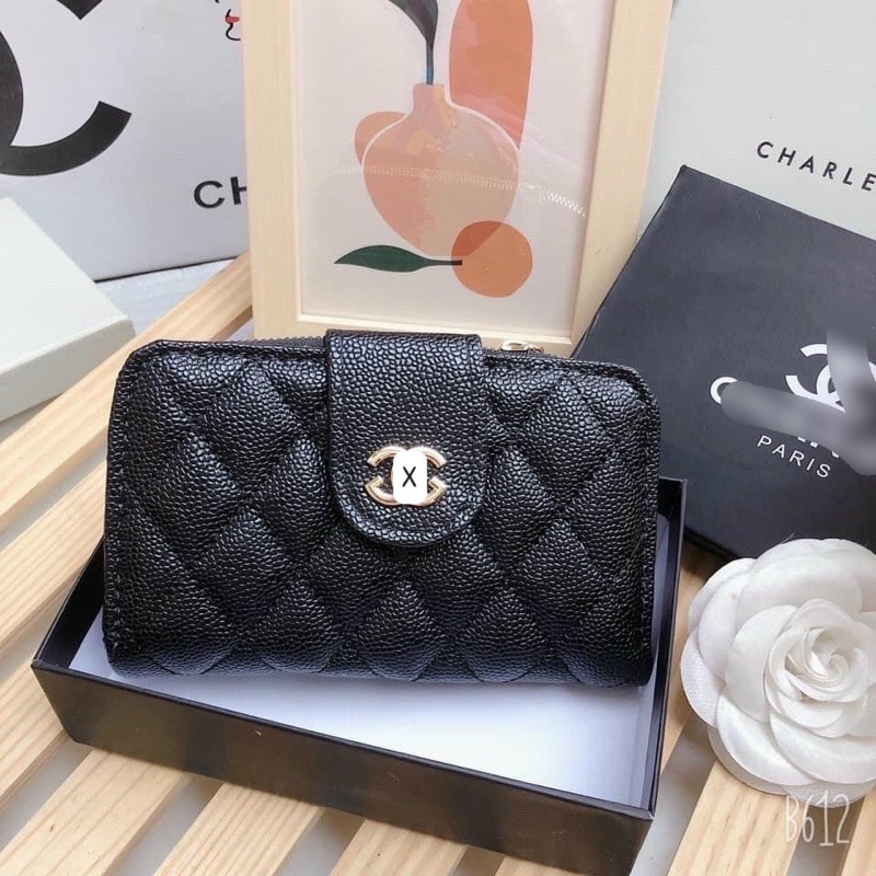 Ví Chanel cầm tay thời trang, hàng quảng châu full box nguyên seal