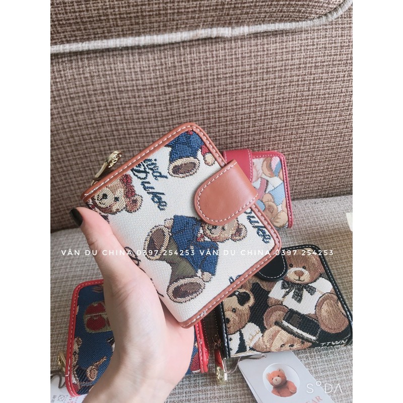 Ví ngắn/ ví vuông TTWN BEAR