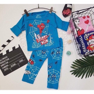 Bộ cotton dài tay cho bé