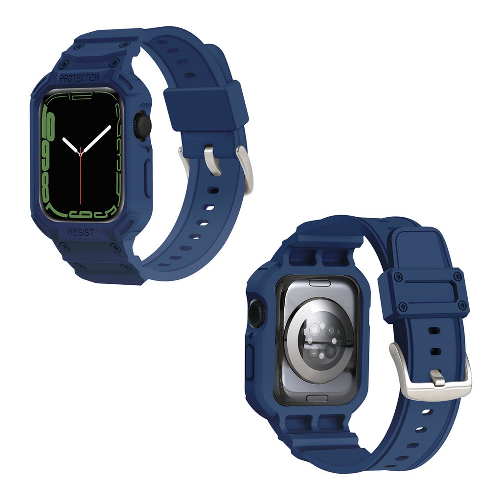Ốp Case Kèm Dây Đeo Kiểu Gshock Kai dành cho Đồng Hồ Apple Watch