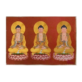 Tranh vải Tam Thế Phật