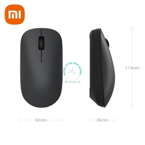 Chuột Máy Tính Không Dây Xiaomi Mi Wireless Mouse Lite 2.4GHz 1000DPI