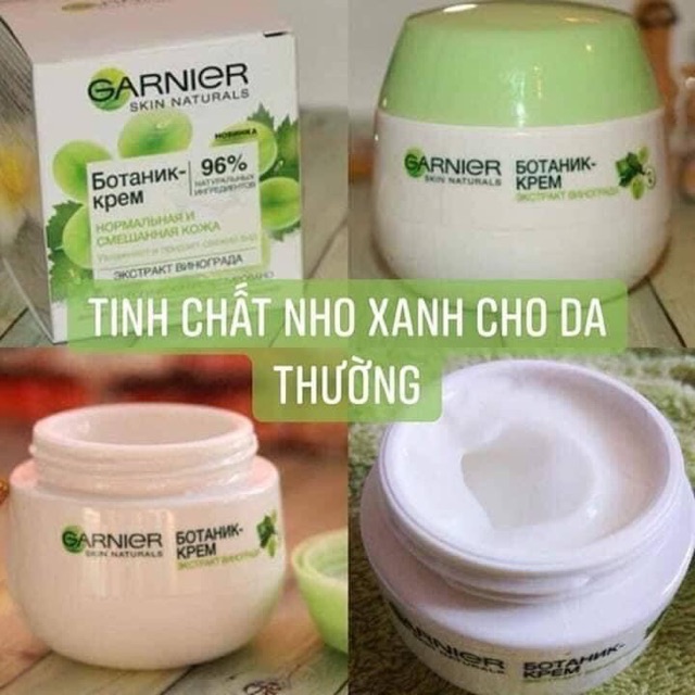 KEM DƯỠNG ẨM GARNIER 24h của Nga siêu cấp ẩm