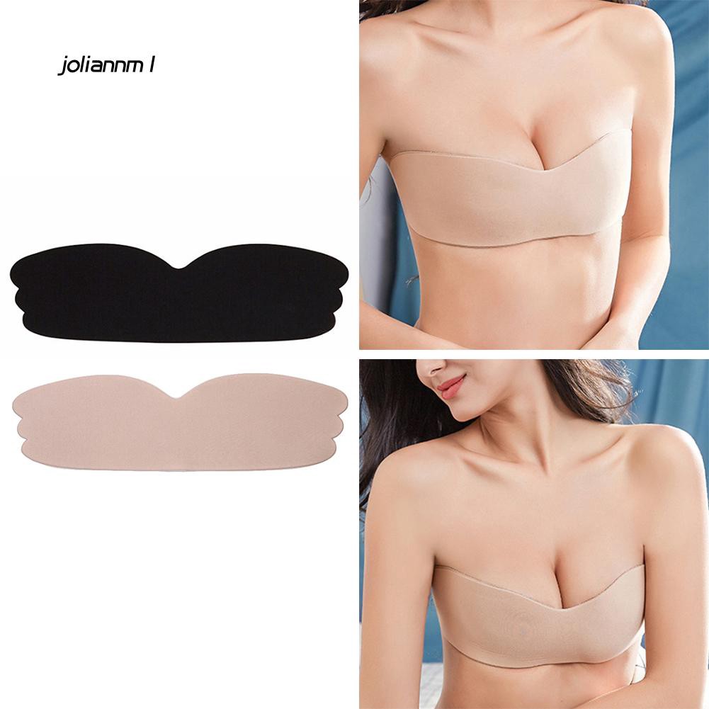 Áo Lót Silicone Không Dây Nâng Ngực Tàng Hình Tự Dính Cho Nữ