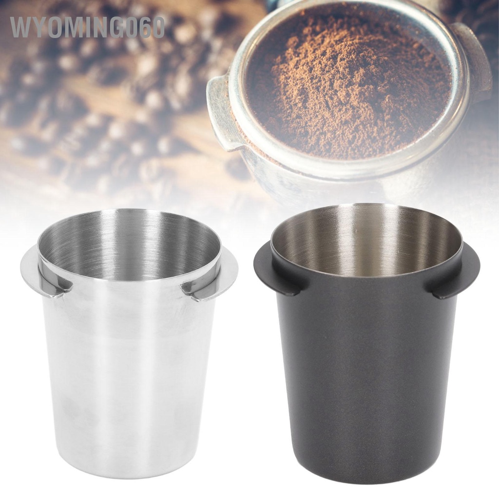 Wyoming060 Cốc định lượng cà phê 58mm Máy pha bằng thép không gỉ đa năng Xử lý Bộ nạp bột