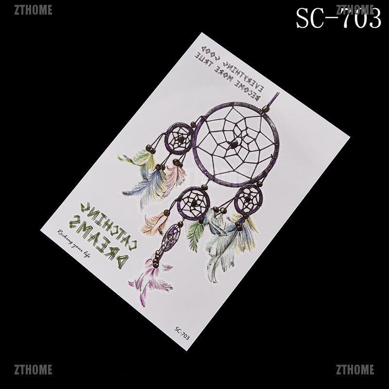 ZTHOME Dream Waterproof Temporary Tattoos Arts Sexy Product Beauty Makeup Tatoo