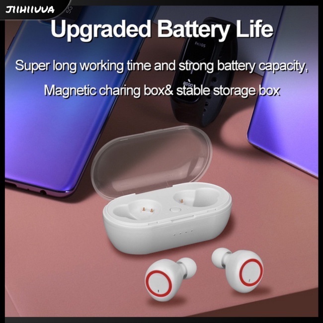 Tai Nghe Bluetooth Không Dây JL- Y50 Tws Kèm Hộp Sạc Ốp