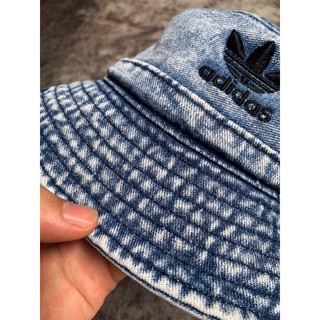 [Full tag code] Mũ Bucket Adidas - vải thô 3 màu