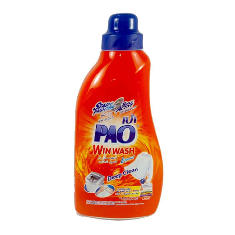 Nước Giặt Pao Win Wash 850ml | Lưu hương lâu | Nước giặt Thái Lan | Nước giặt đậm đặc | Giặt sạch quần áo