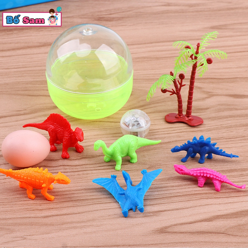 Trứng khủng long đồ chơi có đèn mô hình thông minh cho bé Shop Bố Sam