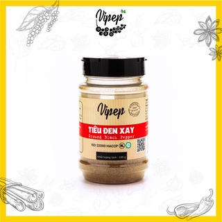 Tiêu Đen Xay Vipep Nhiều Size (50gr - 100gr - 250gr)