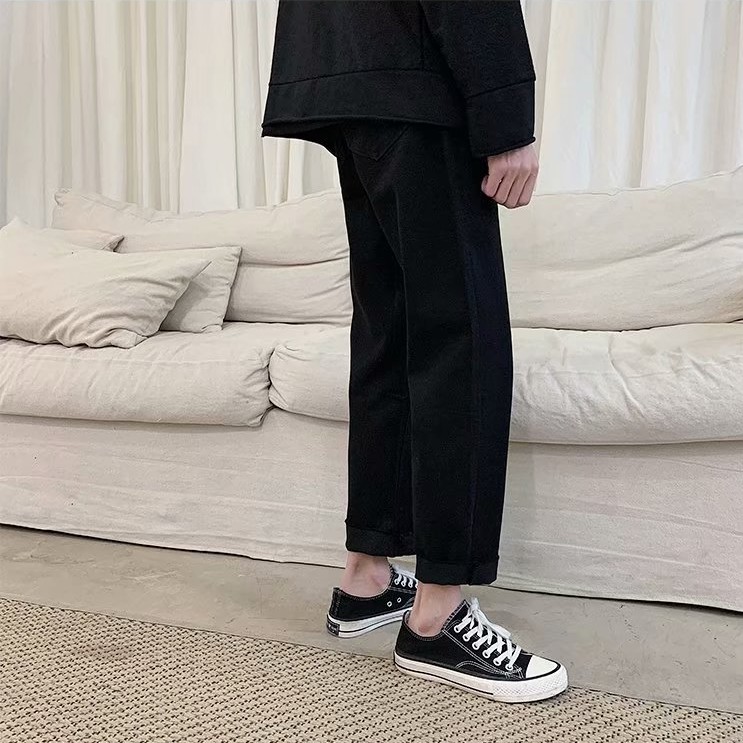 Quần jean dài ống suông thời trang dành cho nữ và nam | BigBuy360 - bigbuy360.vn