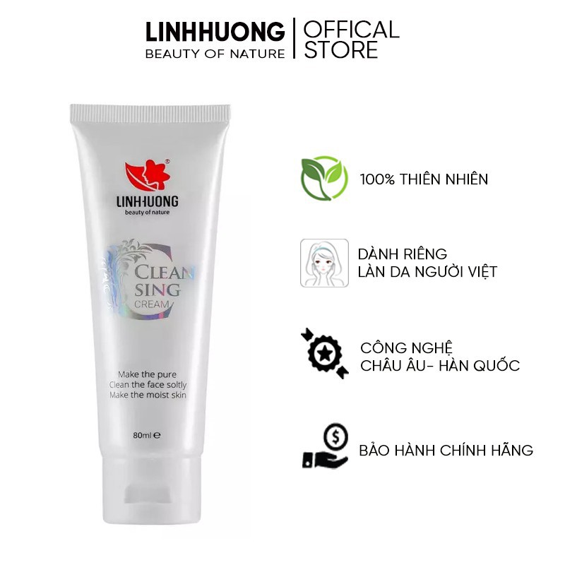 [Cắt Lỗ] Kem tẩy trang Linh Hương Cleansing Cream duy trì độ ẩm, làm sạch da, ngừa lão hóa