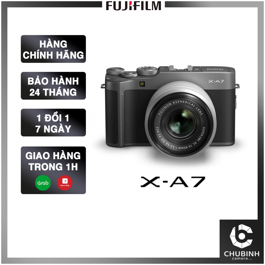 Máy Ảnh Fujifilm X-A7 Kit 15-45mm (Fuji XA7 kit 1545mm) | Chính Hãng