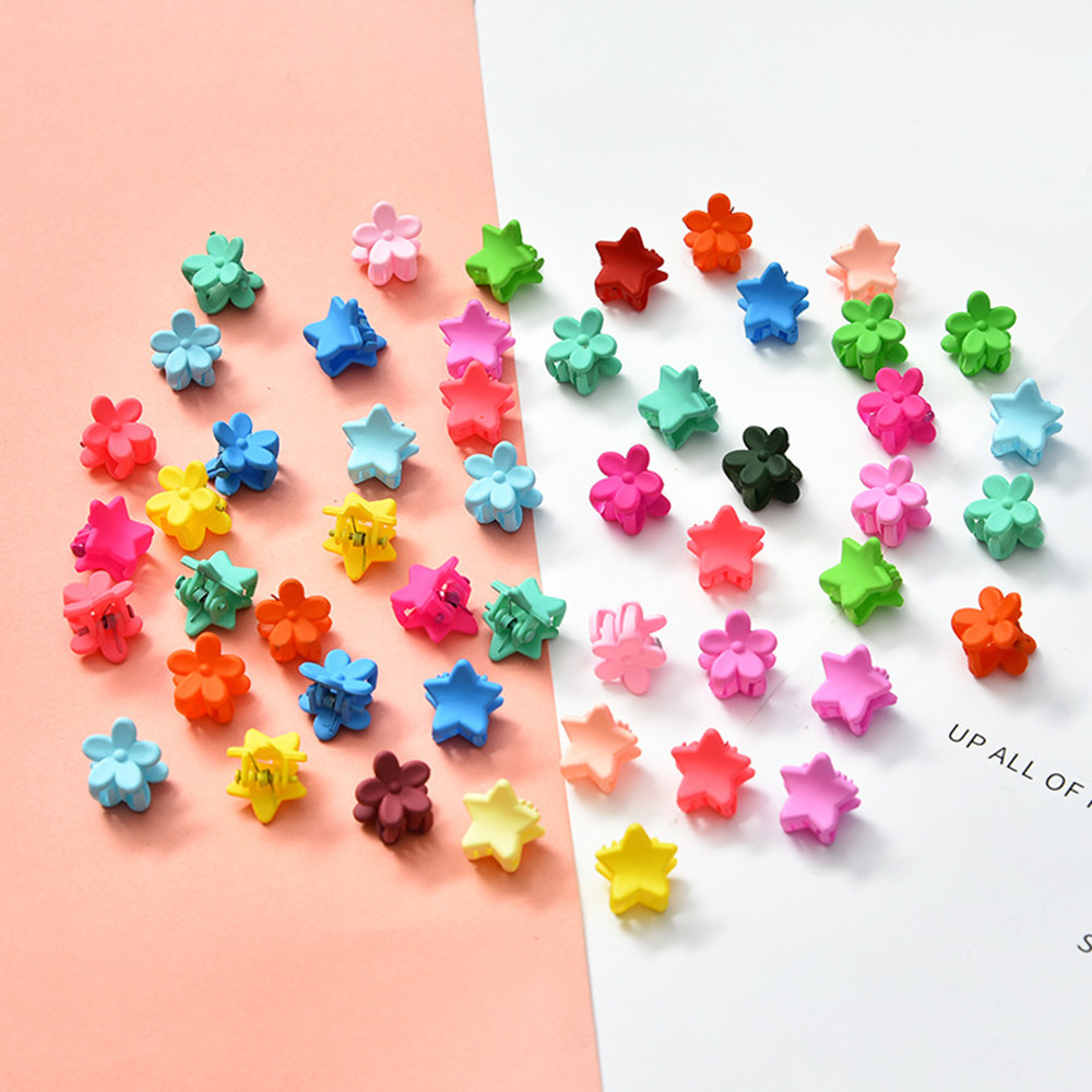 Bộ 30 chiếc kẹp tóc hình ngôi sao năm cánh phong cách Hàn Quốc đáng yêu cho bé