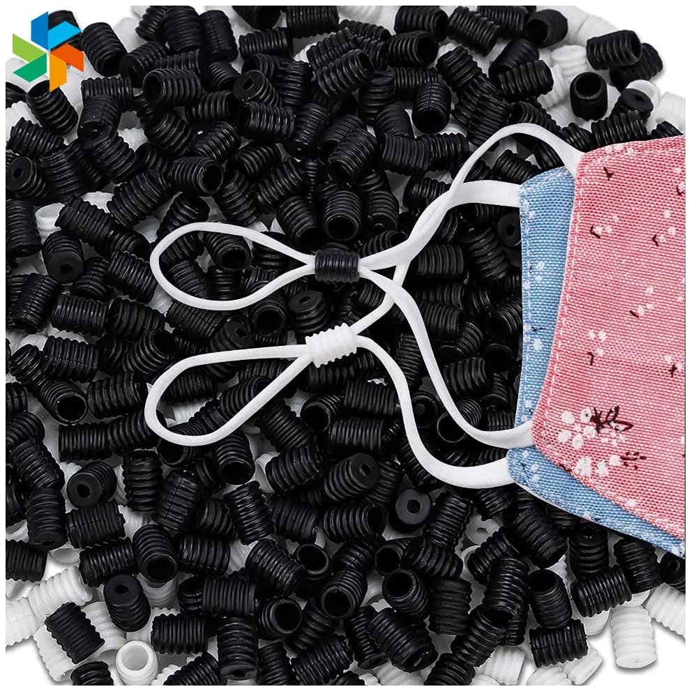 Set 50 Nút Nhựa Silicone Gắn Dây Đeo Khẩu Trang Điều Chỉnh Được Jp6