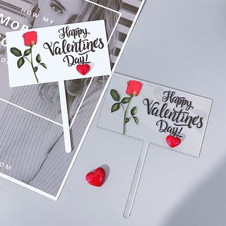 Que cắm Valentine hoa hồng