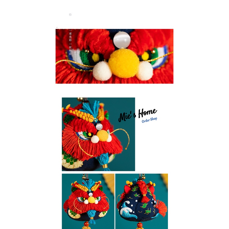 Bộ kit tự thêu túi thơm Phượng Hoàng - DIY Thêu tay trang trí Handmade Hán Phục Decor MIE Handmade Shop