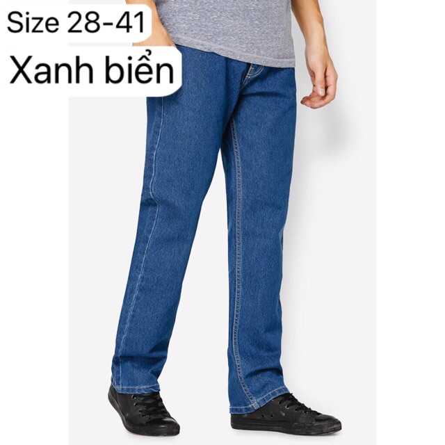 Quần Jeans Nam Ống Suông Bigsize QN5011