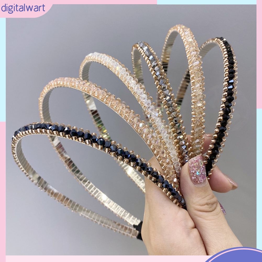 Cài Tóc Đính Hạt Pha Lê Giả Lấp Lánh Thời Trang Cho Nữ