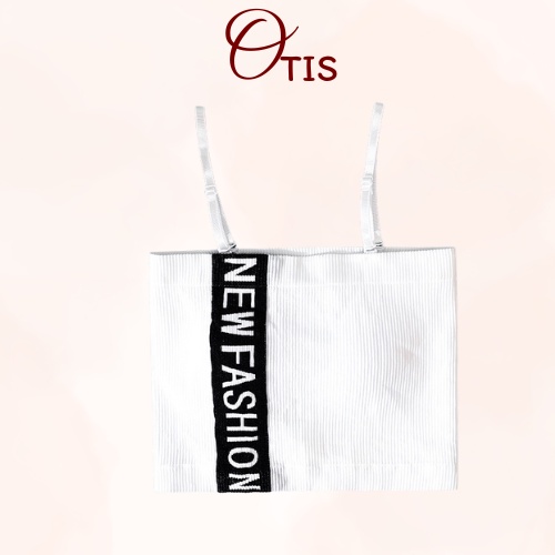 Áo Lót Thể Thao Khộng Gọng Mút Mỏng Thun Gân Màu Trơn 2 Dây Quyến Rũ Nâng Ngực Tự Nhiên OTIS - N98