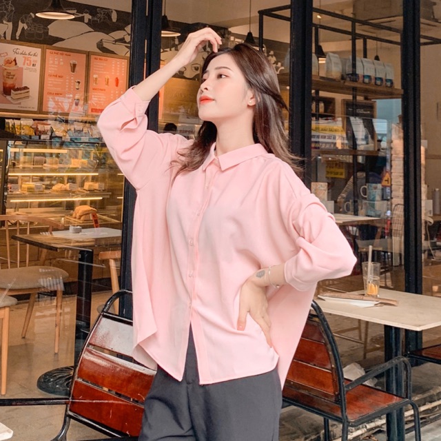 Áo sơ mi rộng Oversized Shirt SODA POP