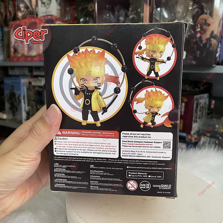 Mô hình Nendoroid 1273 - Naruto Lục Đạo - Figure Action Nendoroid Naruto