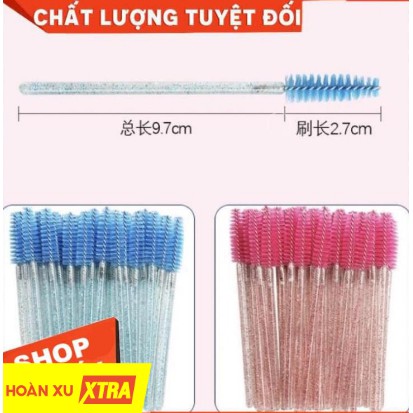 CHỔI KIM TUYẾN chải mi - dụng cụ nối mi (túi 50 cây- túi 10 cây)