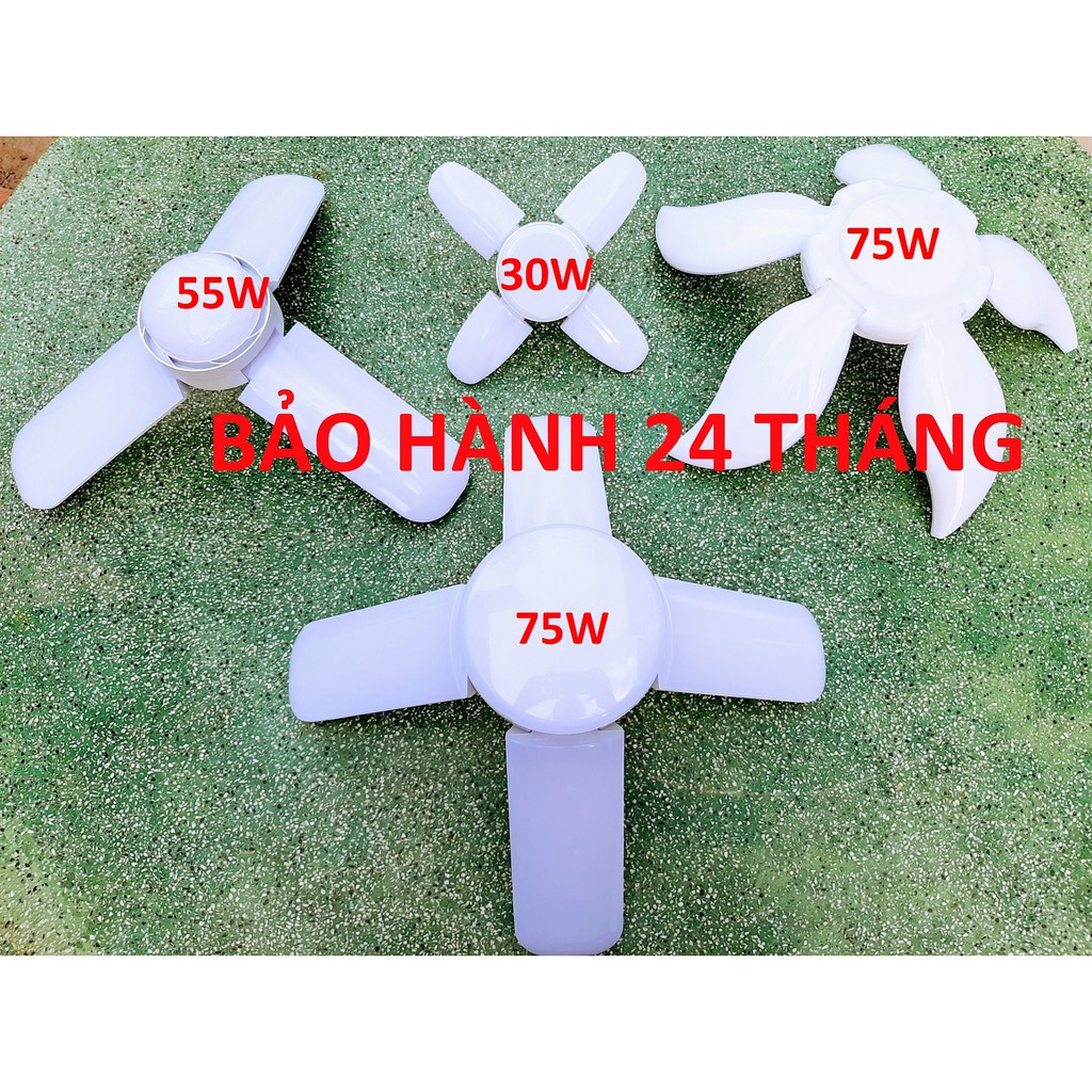 Bóng Đèn Led Hình Cánh Quạt Các Loại 30W 55W 75W Siêu Sáng