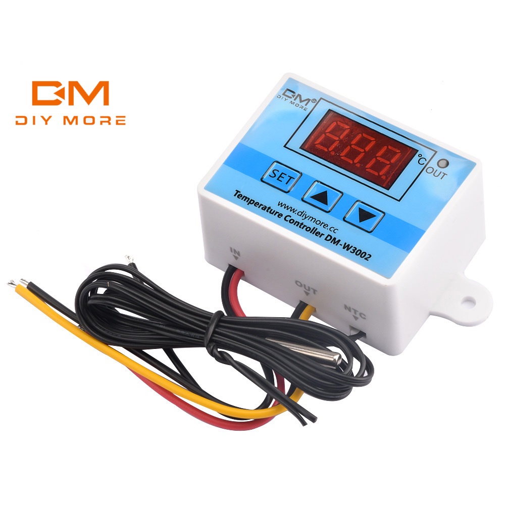 Bộ điều nhiệt kỹ thuật số DIYMORE XH-W3002 DC 12V 24V AC 110-220V