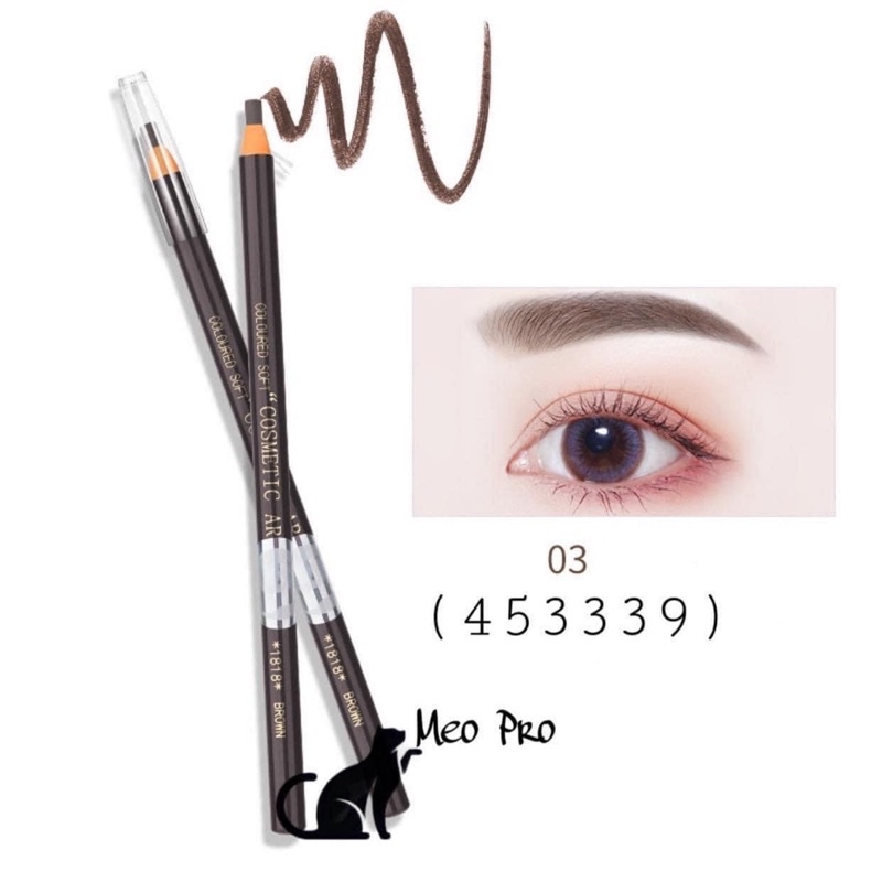 Chì xé kẻ chân mày Cosmetic art 1818
