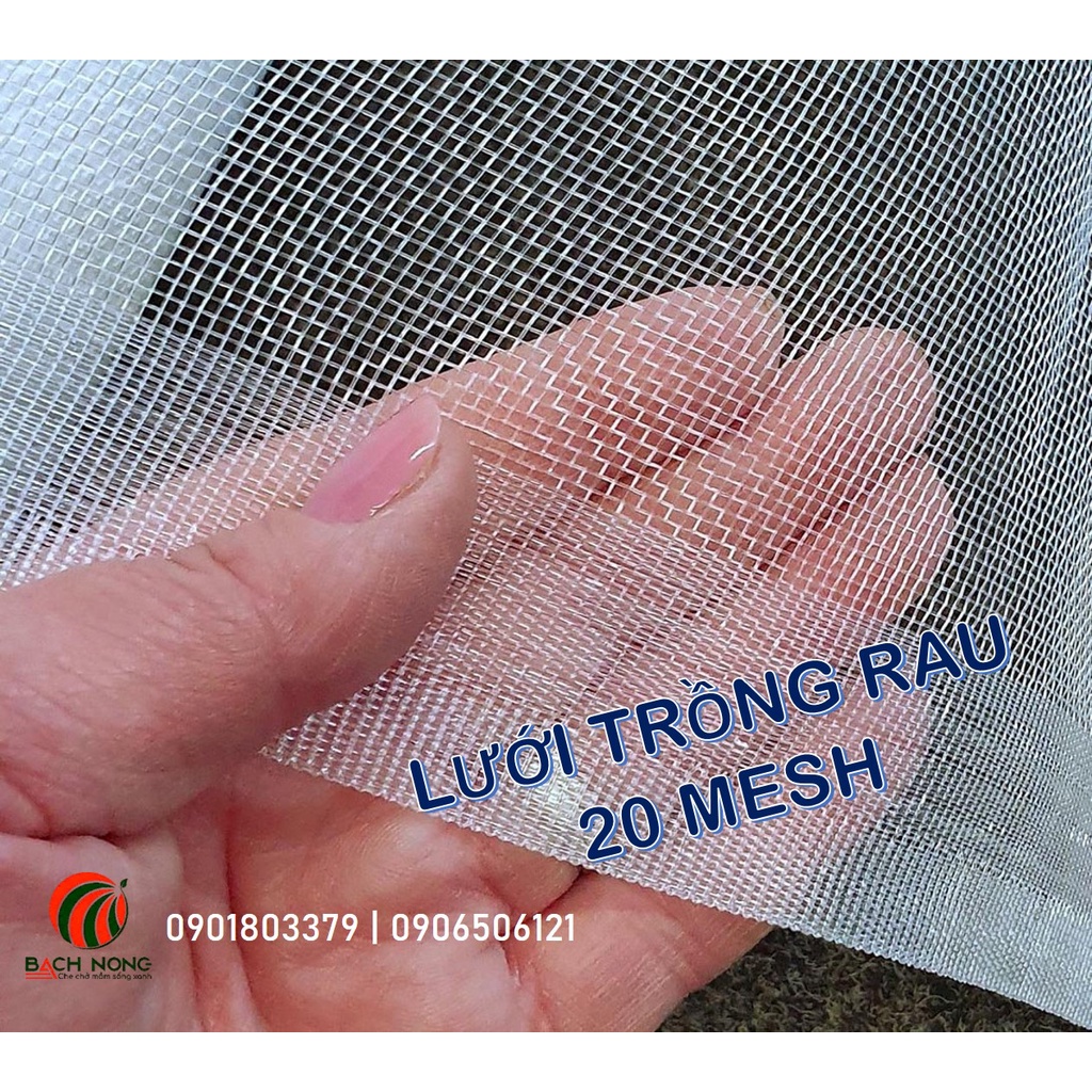 Lưới Ngăn Côn Trùng 32 mesh - Ngăn Bọ Trĩ