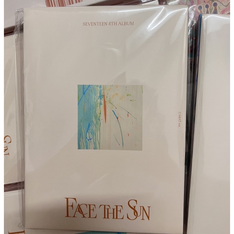 Được chọn mem - Seventeen Face The Sun carat ver nguyên seal