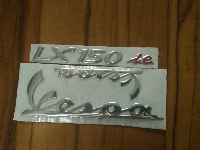 Bộ tem nổi Vespa LX 150ie nhập thái